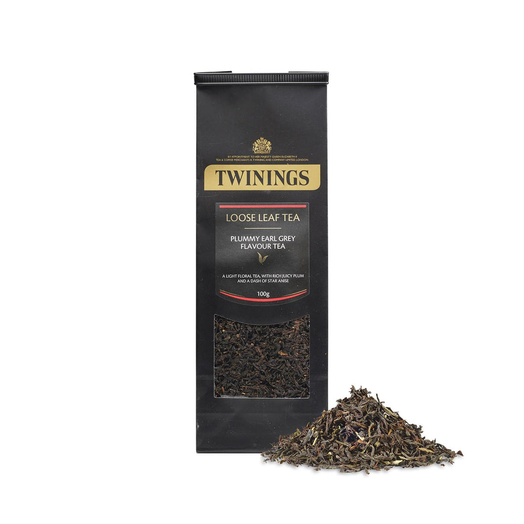 Twinings Plummy Earl Grey Flavour Loose Tea, 100g