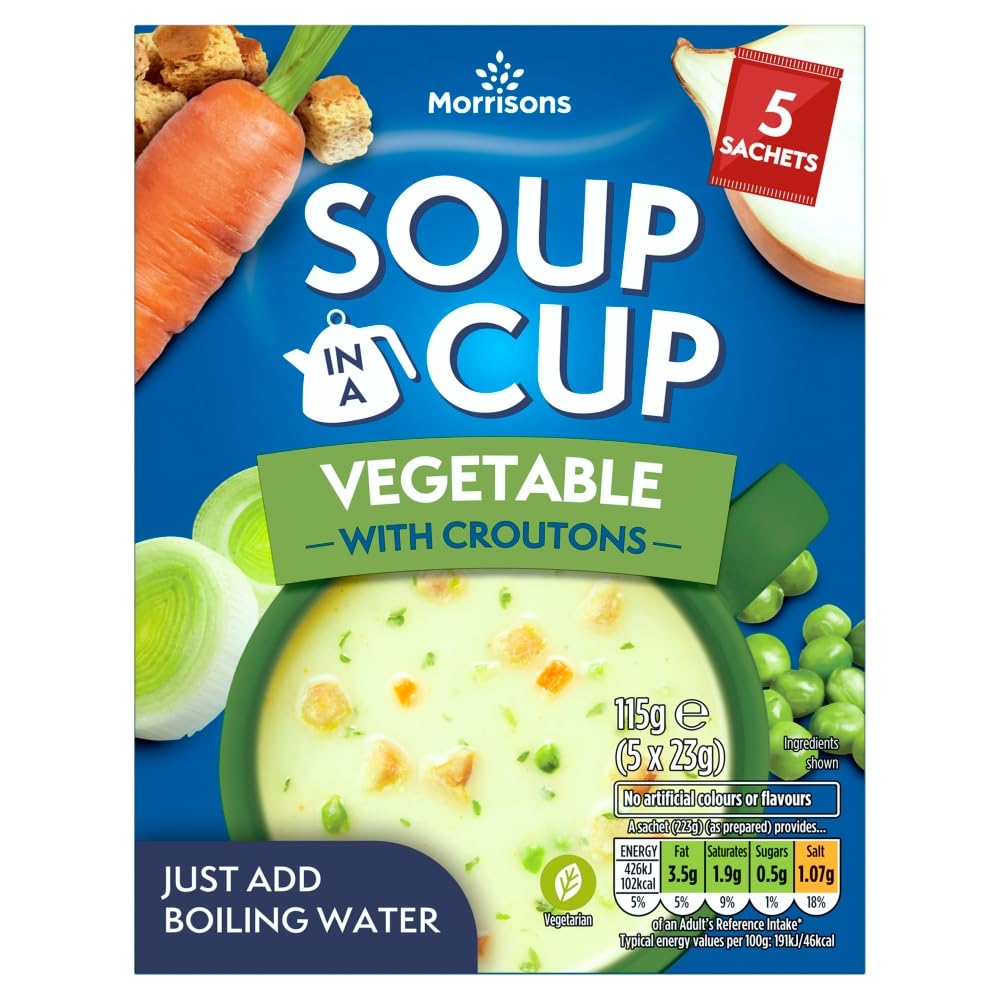 Morrisons Vegetable Cup Soup 115g