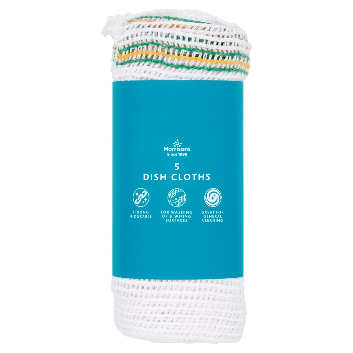 Morrisons 5 Dish Cloths