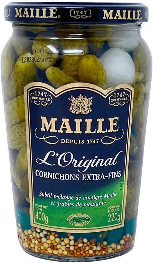 Mall mini cucumber gherkin extra fine, 400g