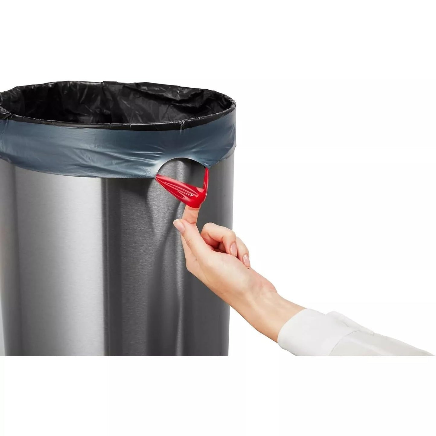 Bacofoil Elasti-Fit Bin Liners with Drawstring Handles 30L - Leak-Proof Bin Bag with Elastic Fastening for a Secure Fit (3 Rolls, 36 Bags)…