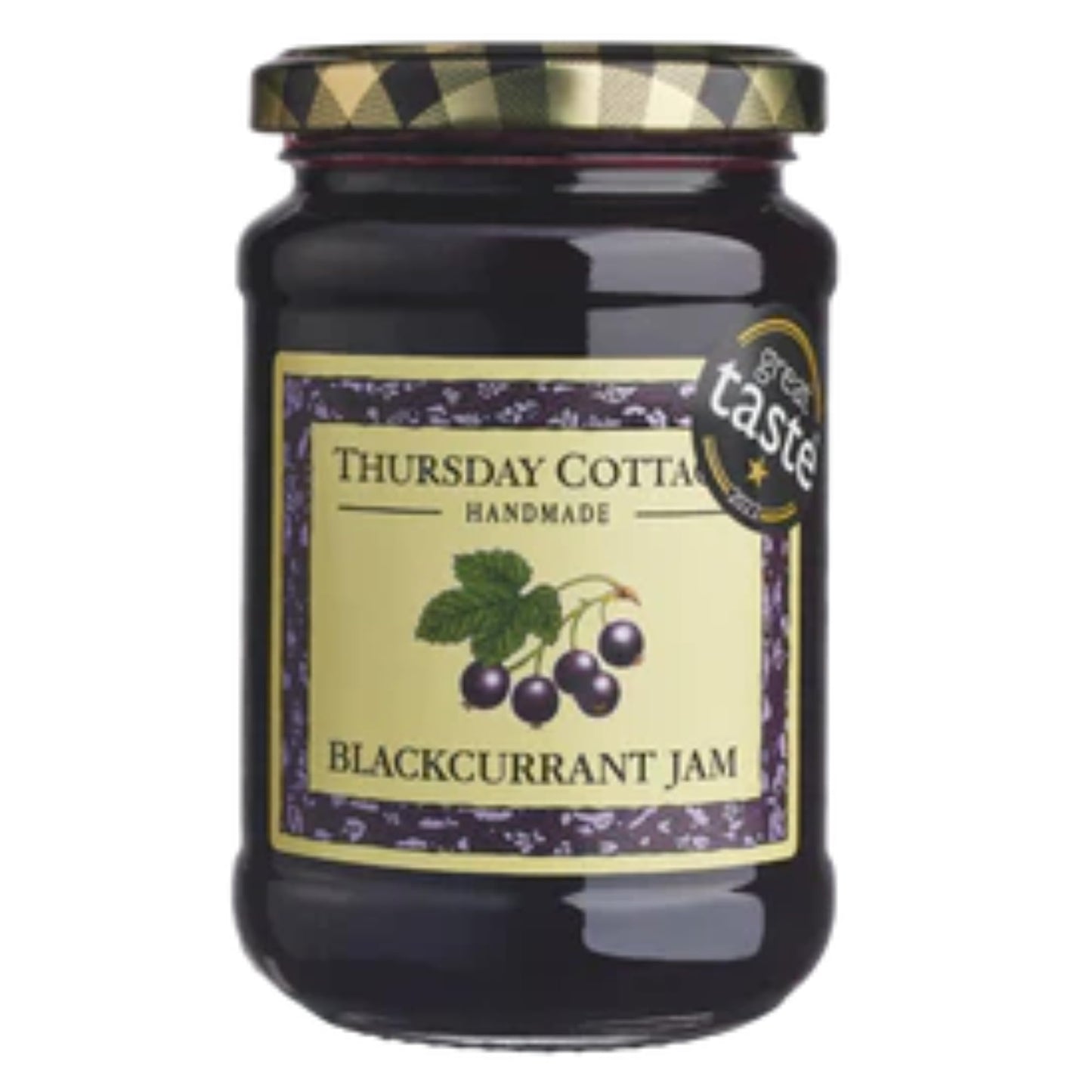 Thursday Cottage Blackcurrant Jam 112g Sweet & Tangy Preserve