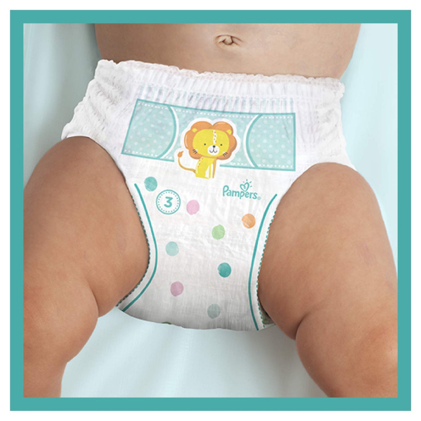 Pampers 81714239 Baby-Dry Pants Nappy Pants White