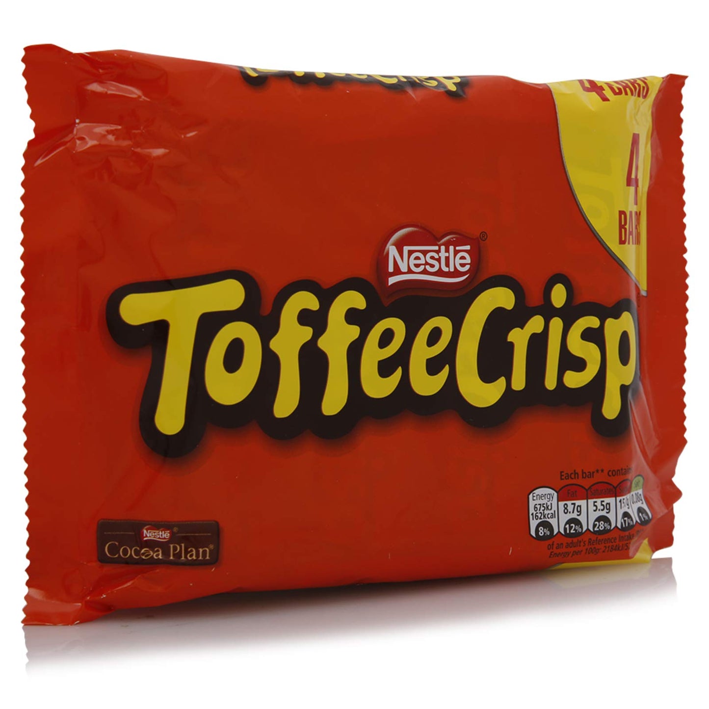 Nestle Toffee Crisp, 4 x 31g