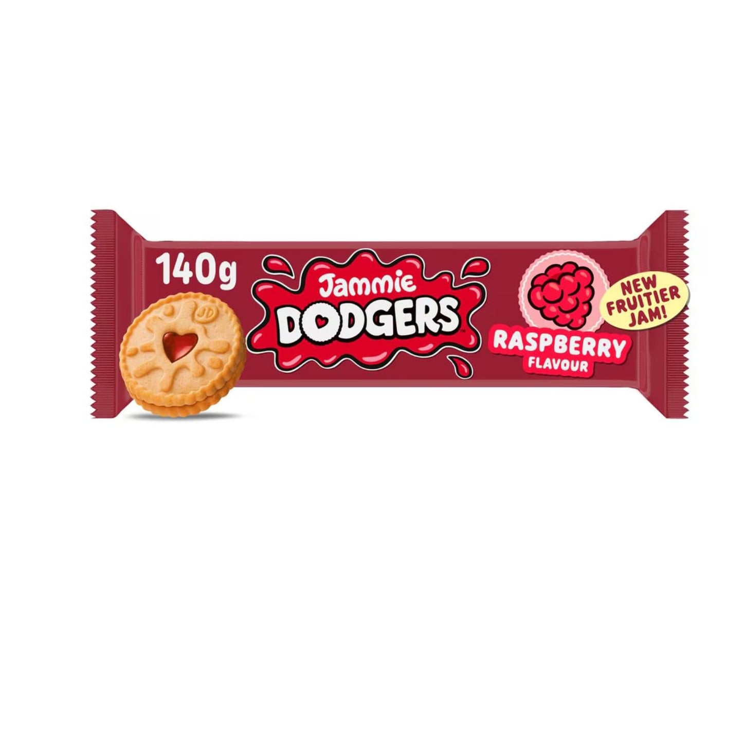 Jammie Dodgers Really Fruity Strawberry, Jammie Dodgers Raspberry Biscuits and Jammie Dodgers Apple & Blackcurrant Biscuits