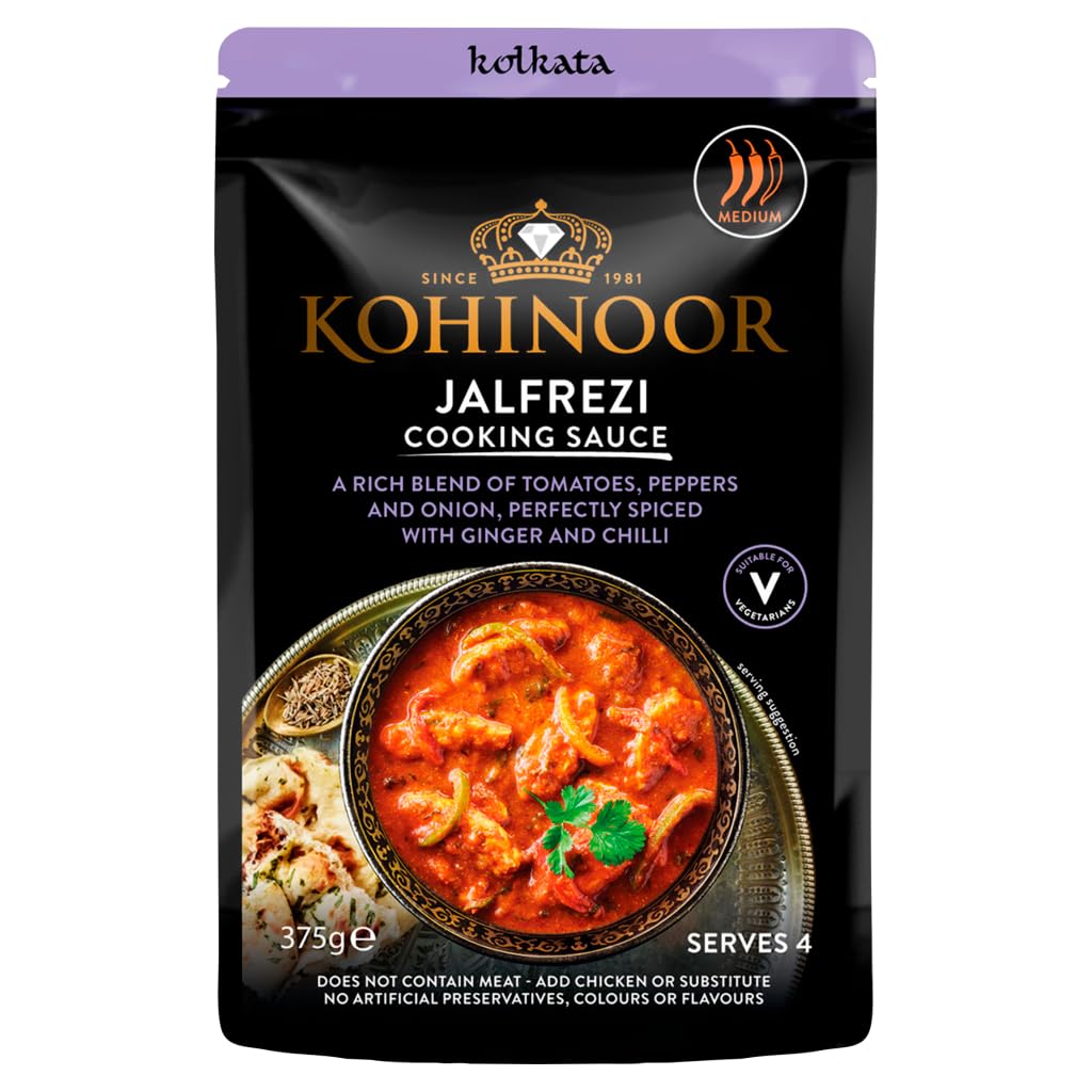 Kohinoor Calcutta Jalfrezi Cooking Sauce, 375g