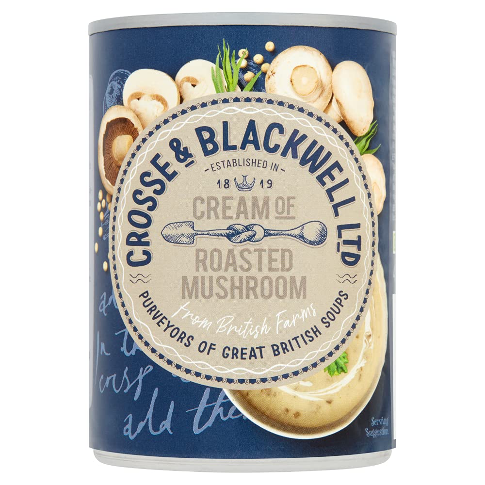 Crosse & Blackwell Cream of Roast Mushroom Soup, 400 g