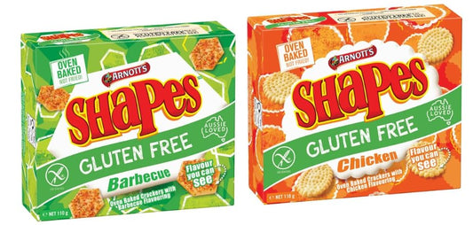 Arnotts Shapes Gluten Free Variety Pack