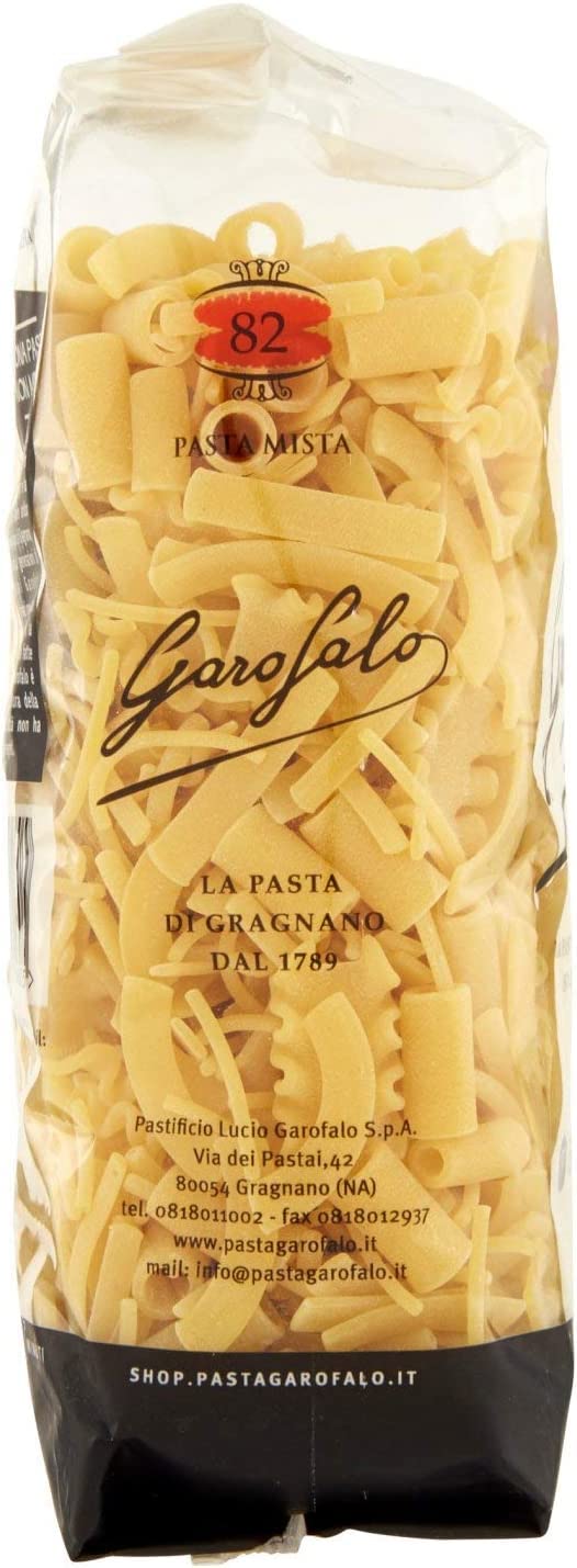 5 x Pasta Garofalo Pasta Mista Mixed Pasta No. 82. 500g Pasta di Gragnano