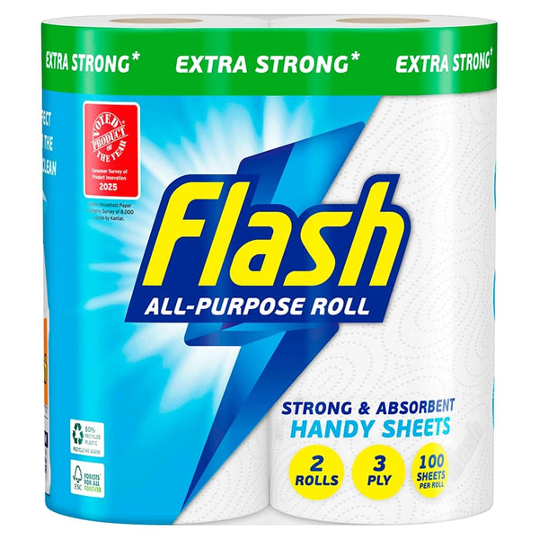 Flash Handy Pack Kitchen Towel 2 Rolls