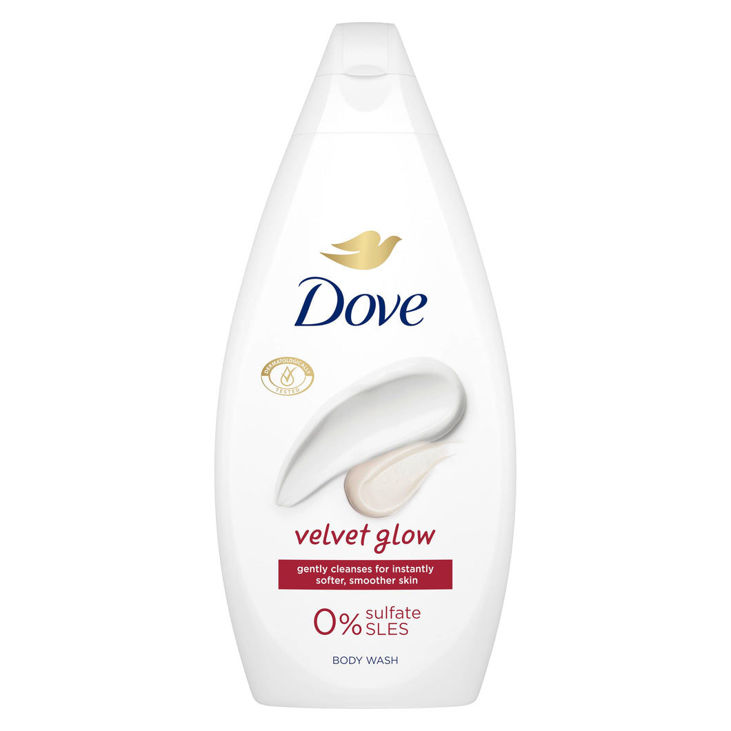 Dove Velvet Glow Body Wash Shower Gel 450ml
