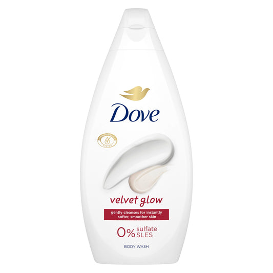 Dove Velvet Glow Body Wash Shower Gel 450ml