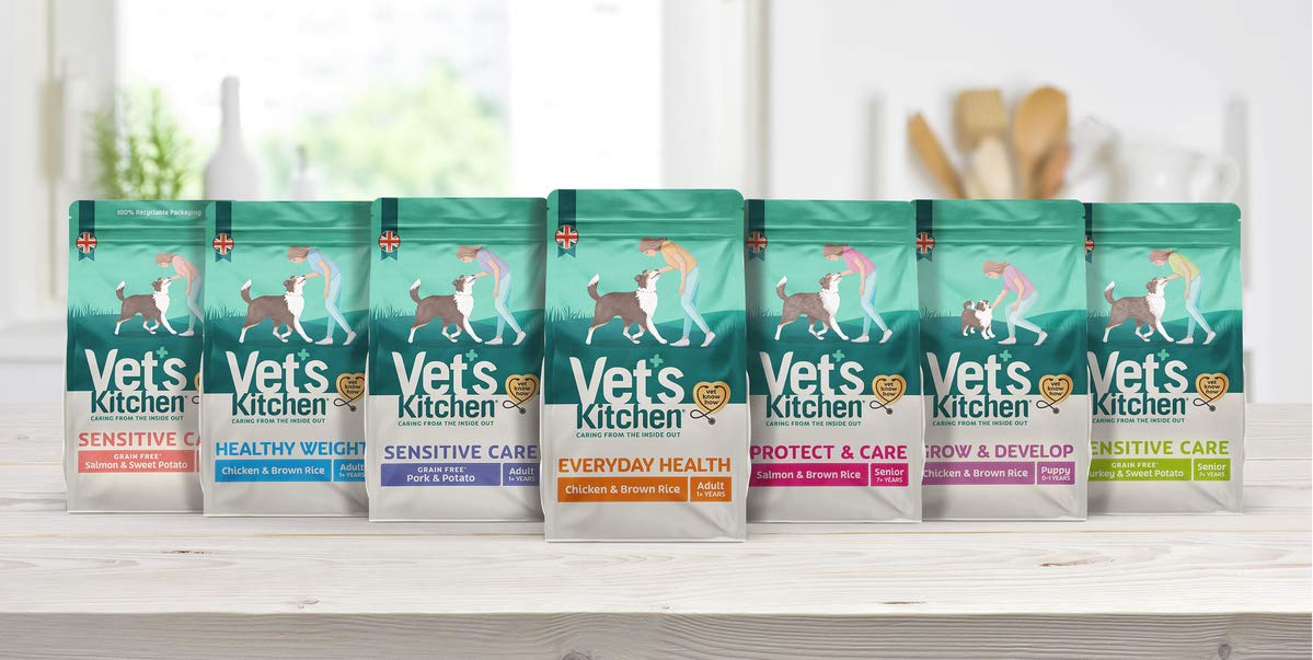 Vet's Kitchen Dry Dog Food Puppy Chicken & Brown Rice Grow & Develop 7.5kg