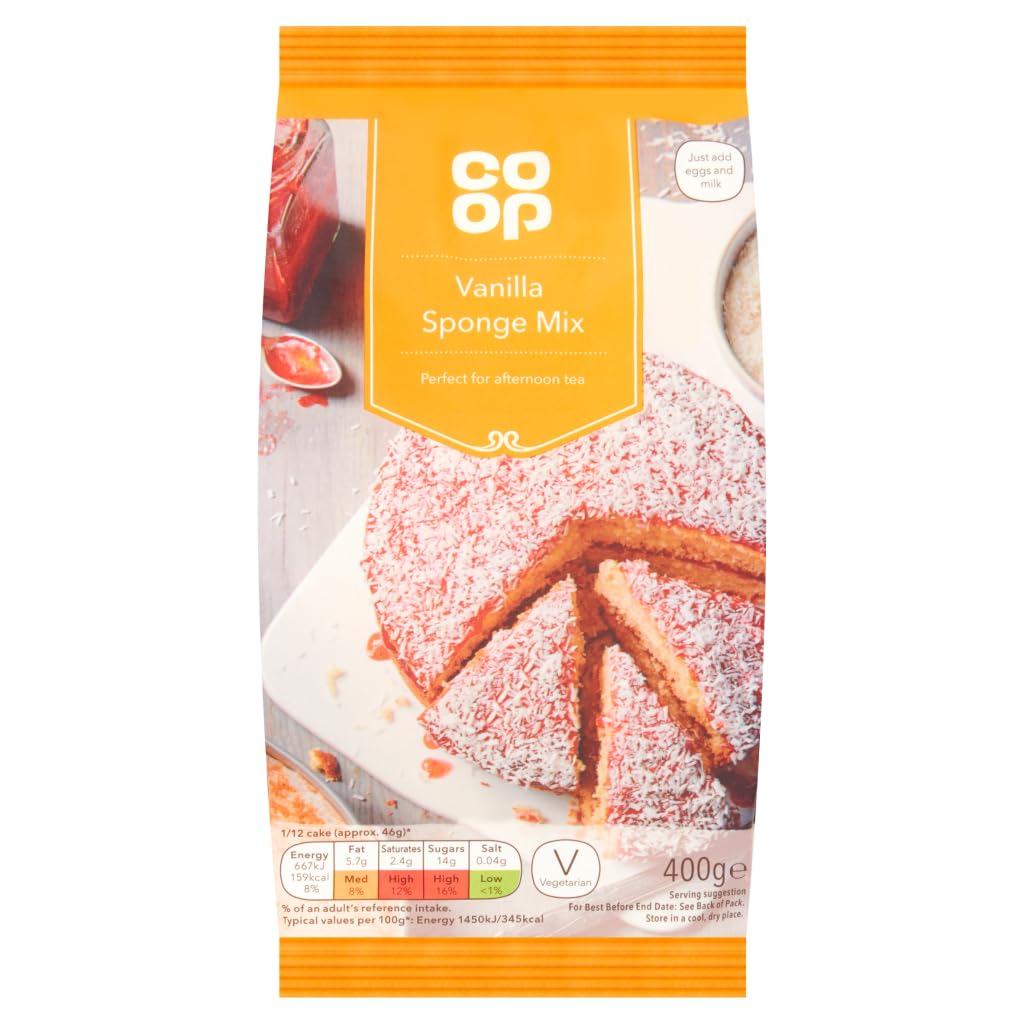 Co-op Vanilla Sponge Mix, 400g