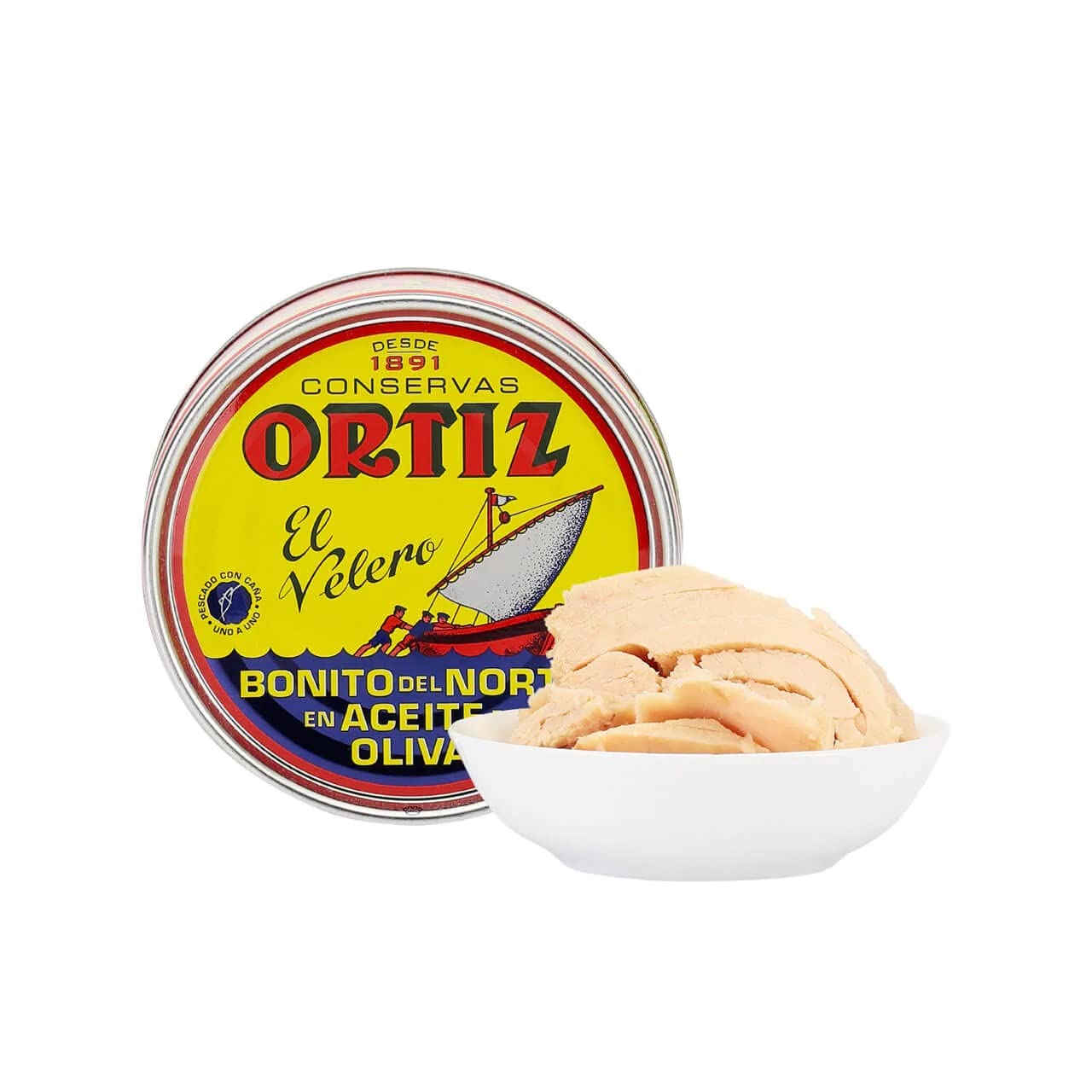 Ortiz Bonito Fillets in Olive Oil, 126g
