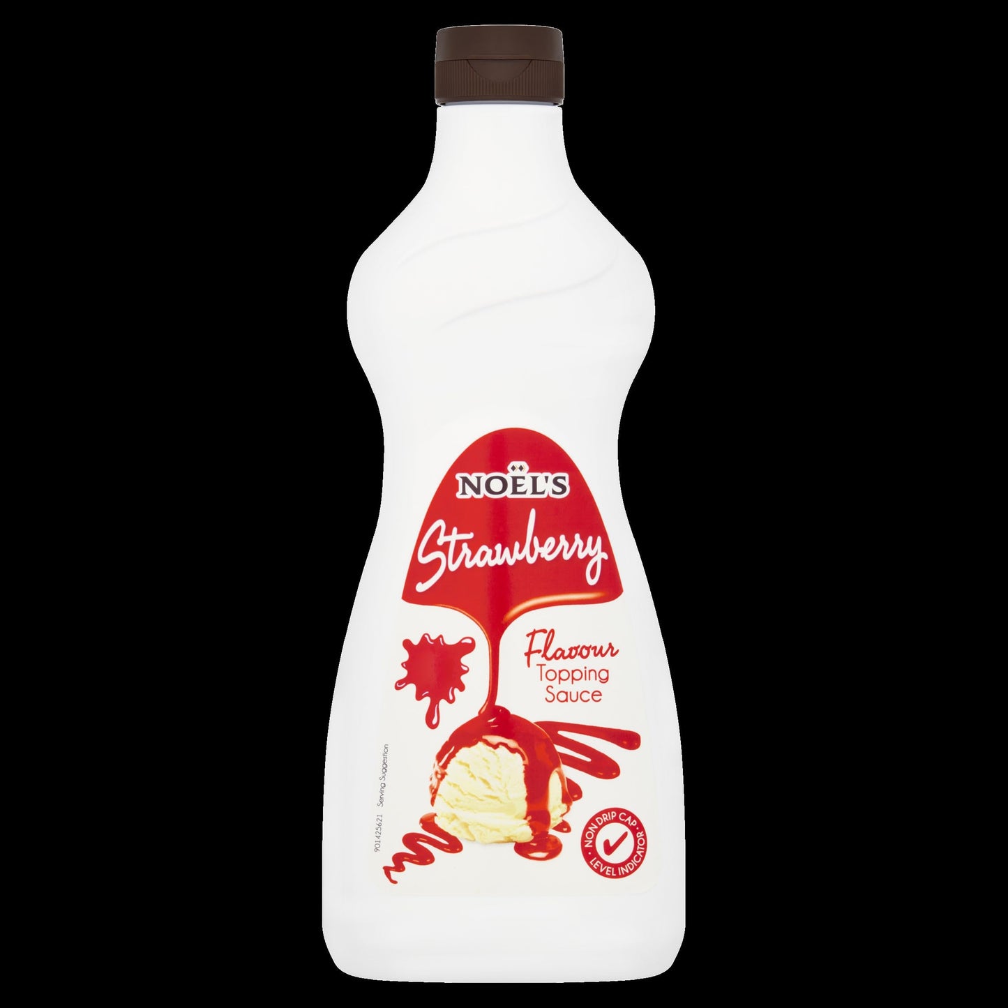 Noel’s Strawberry Flavour Topping Sauce 1kg | Sweet & Fruity Strawberry Sauce for Desserts, Ice Cream & Beverages | Ideal for Drizzling and Dipping