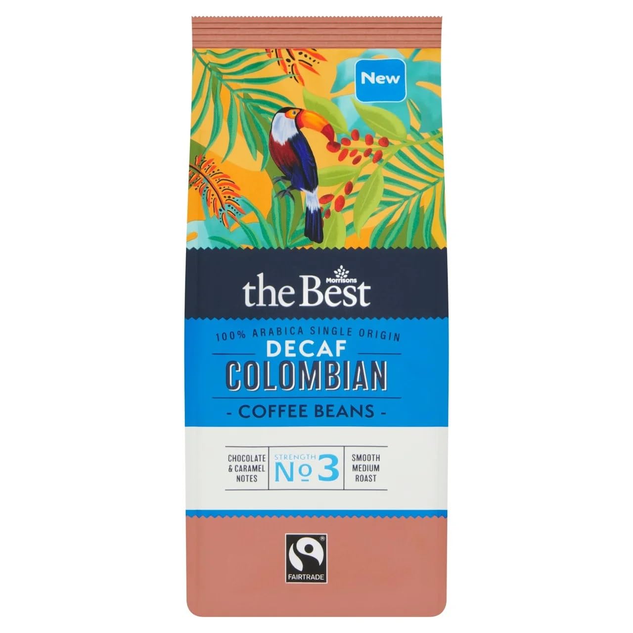 Morrisons The Best Colombian Decaf Beans, 227g