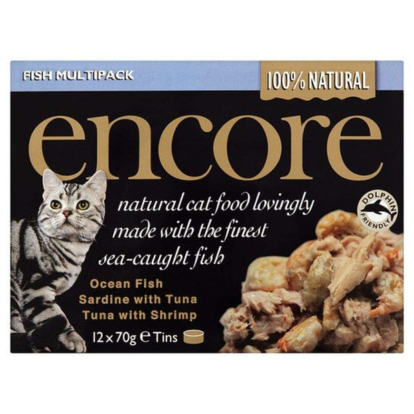 Encore Fish Selection in Broth for Cats 12 x 70g
