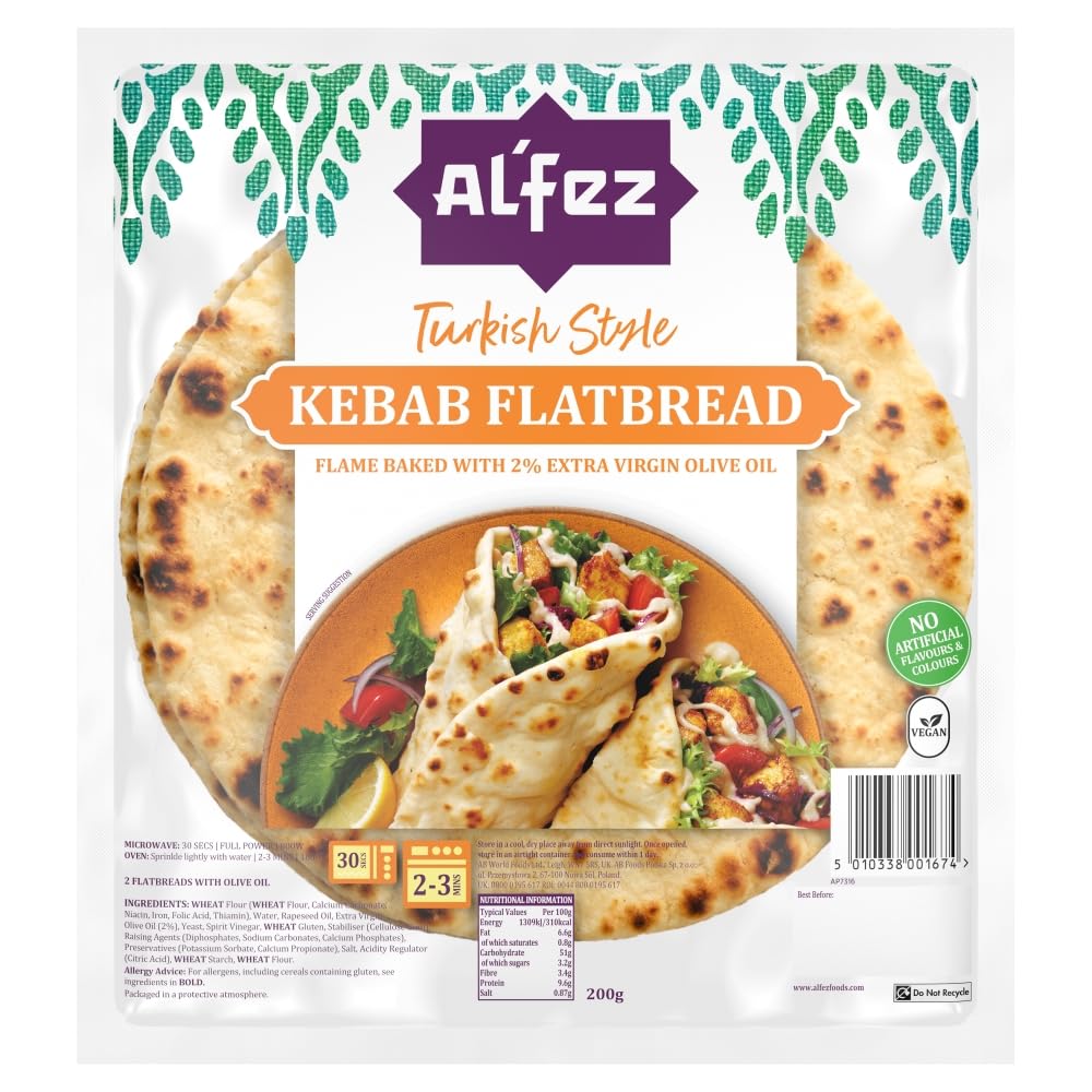 Al Fez Kebab Flatbread 200g