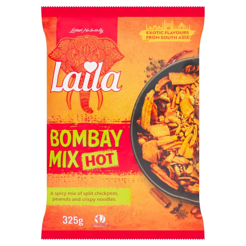 Laila Hot Bombay Mix, 325g