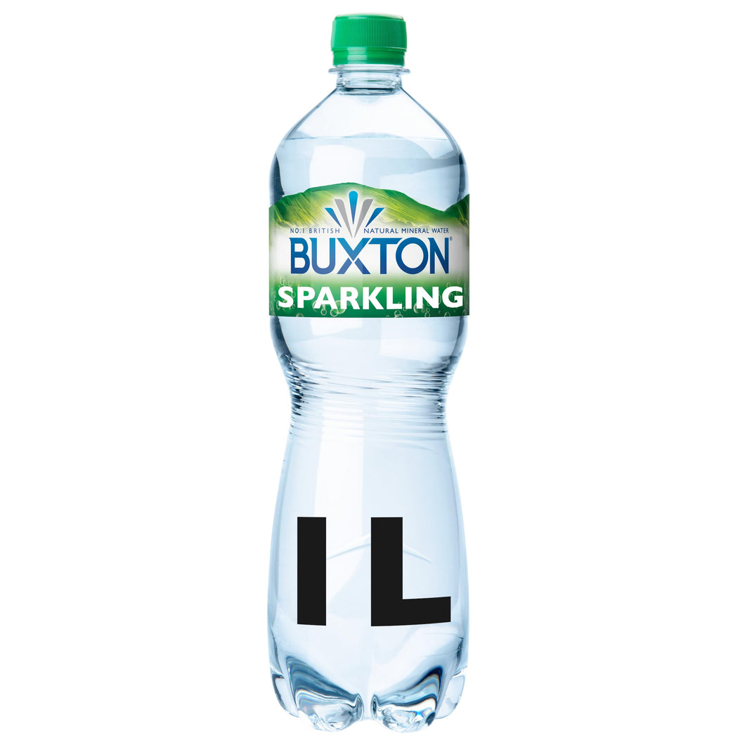 Buxton Sparkling Natural Mineral Water 1L
