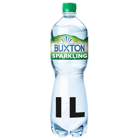 Buxton Sparkling Natural Mineral Water 1L