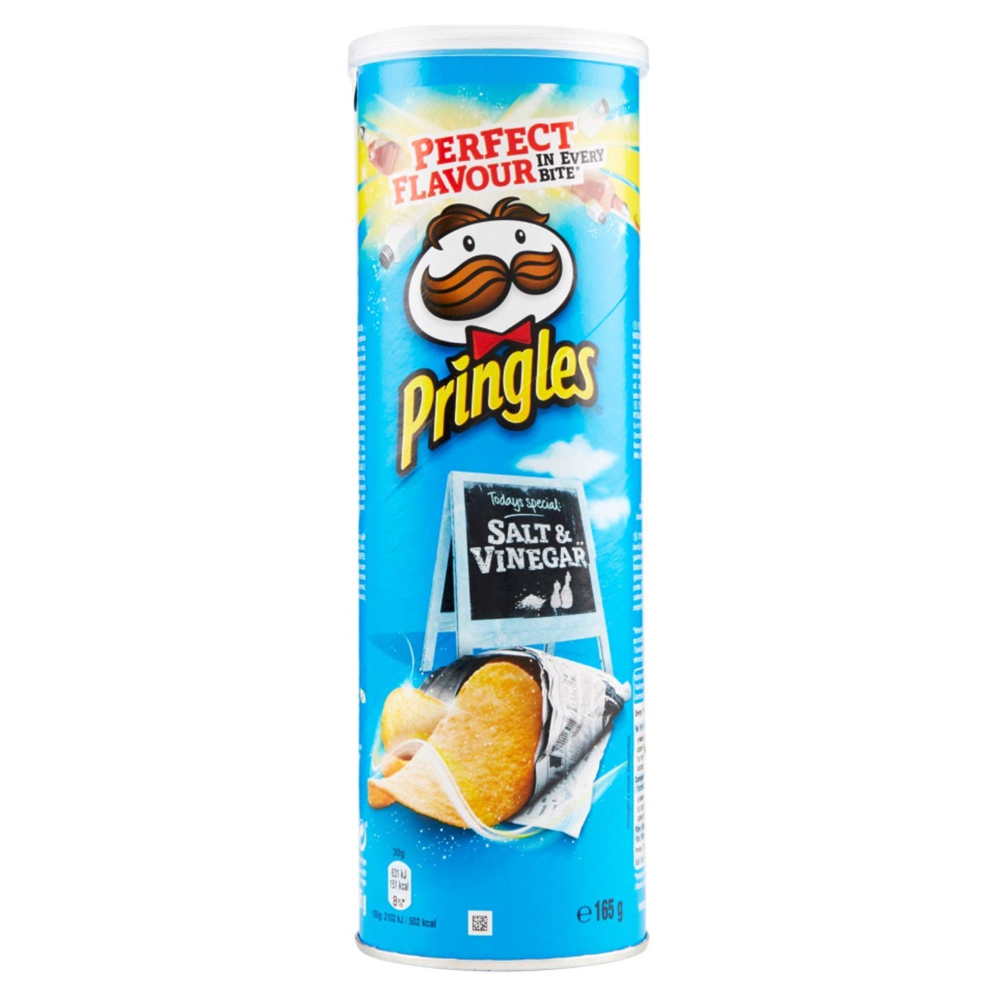 Pringles Salt & Vinegar, 165g