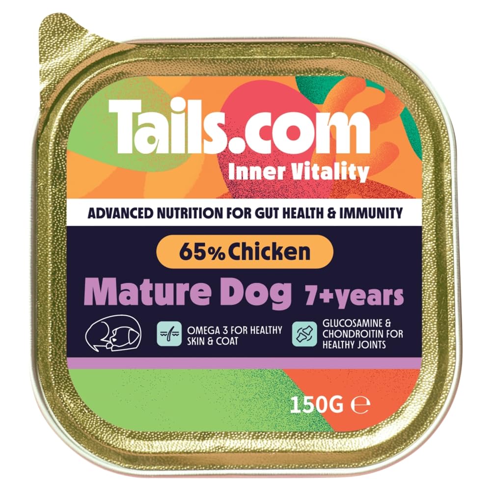 Tails.Com Inner Vitality Mature Chicken Tray 150g