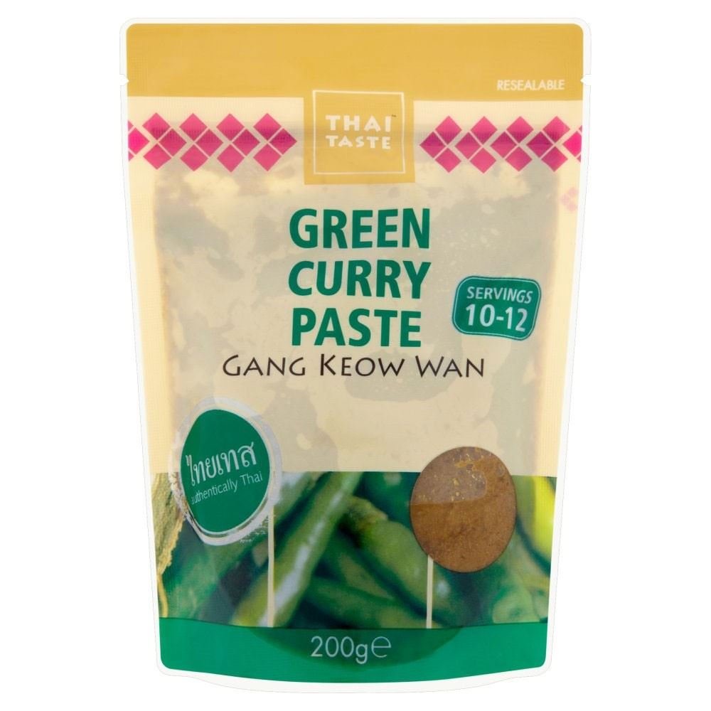 Thai Green Curry Paste in Pouch 200g