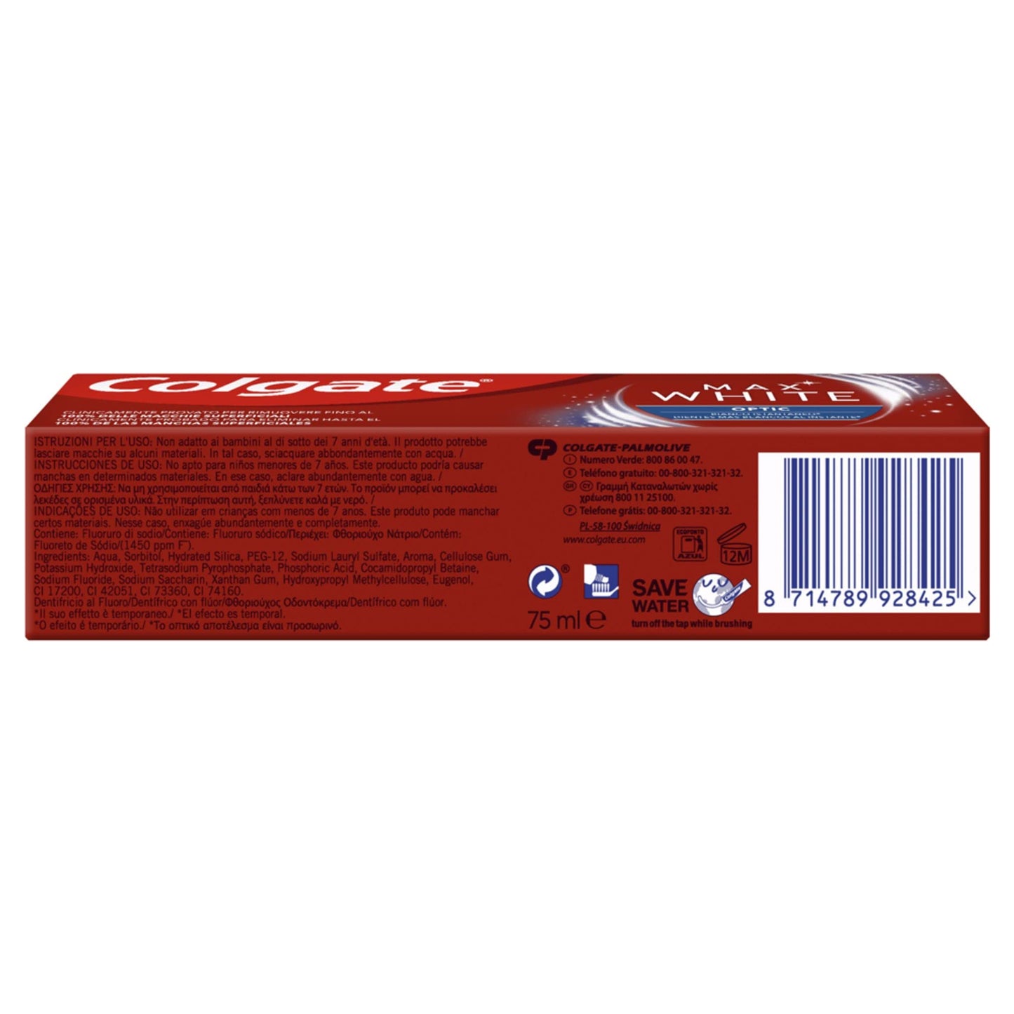 Toothpaste Max White One Optic 75 ml