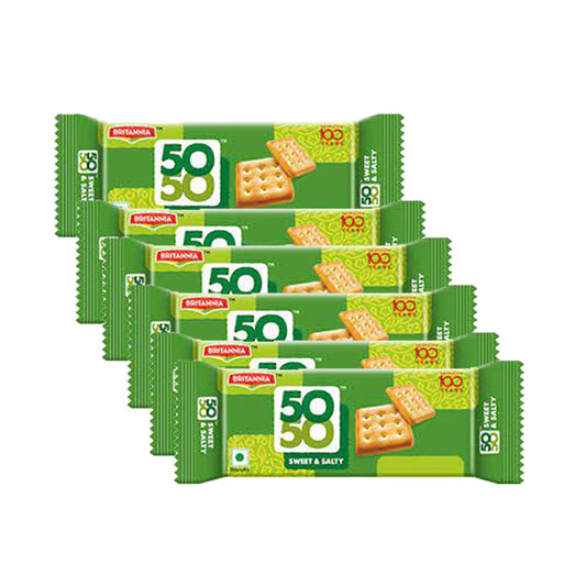 Britannia Various Flavour Cookies - Sweet and Salty – Melt-In-Mouth - Crispy and Crunchy Anytime Snack & Delicious Biscuits A Perfect Combination for Some Break
