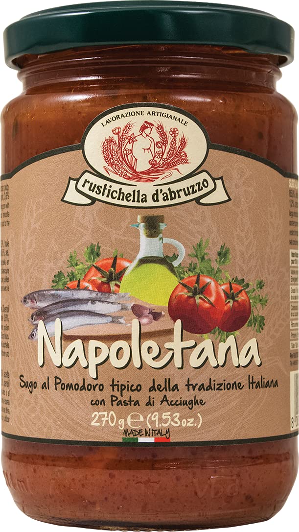 Rustichella Sugo Alla Napoletana, Artisan Pasta Sauce, 270g