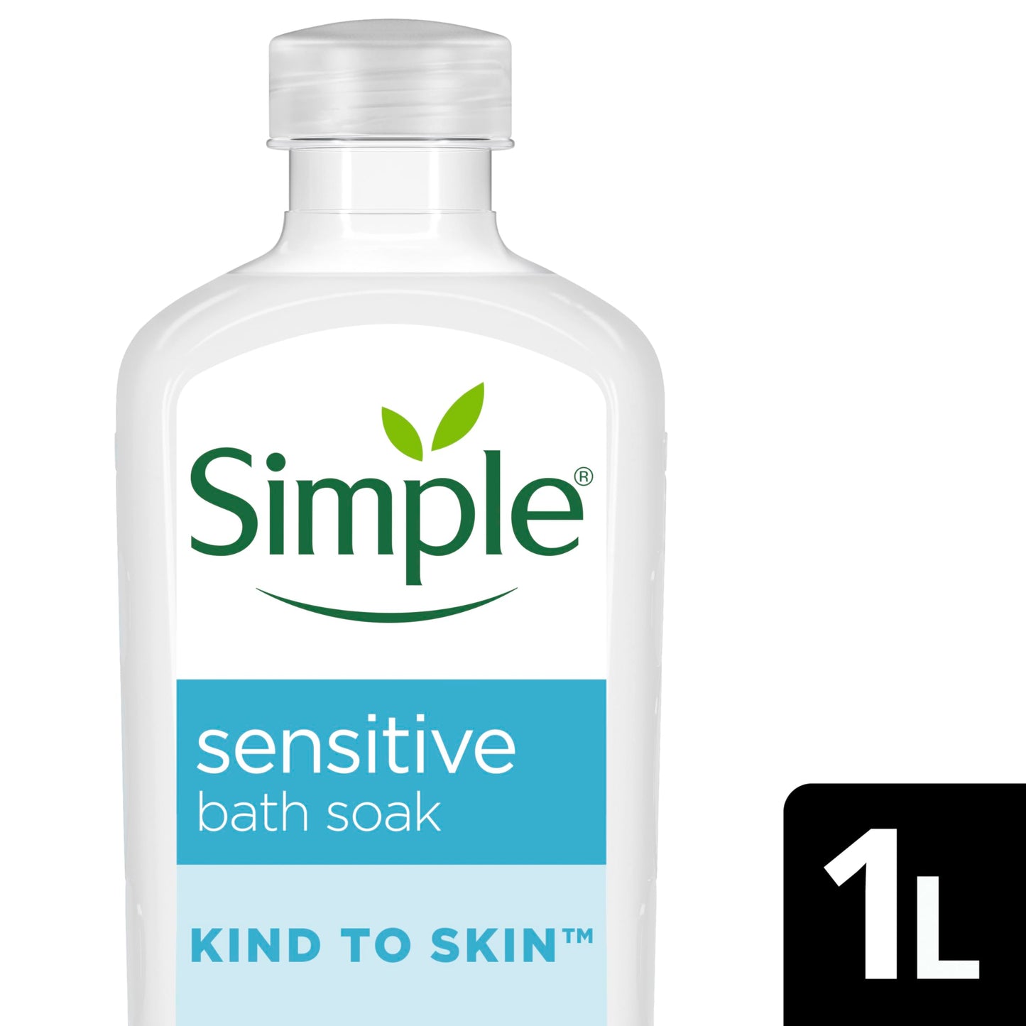 Simple Kind to Skin Sensitive Bath Soak ultra-gentle & hypoallergenic bath product designed for sensitive skin 1 L