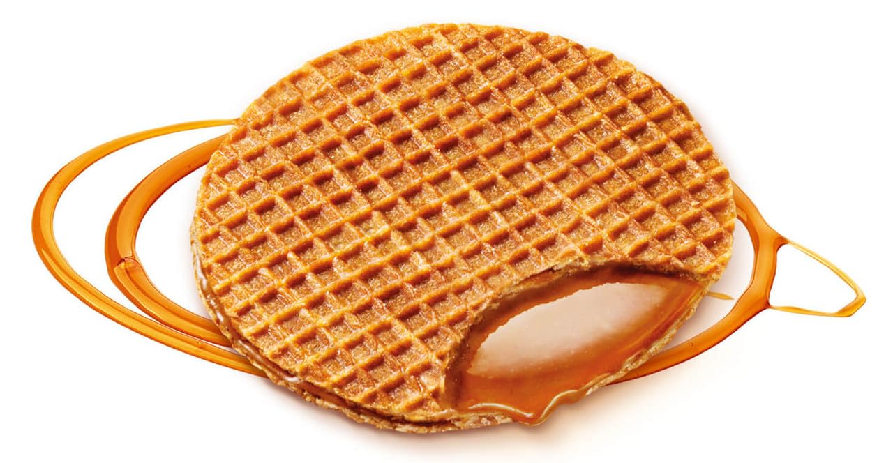 Daelmans Stroopwafels - Caramel waffles – 78 g x 18 in a Box - Authentic Dutch Caramel Waffle - Stroopwaffels