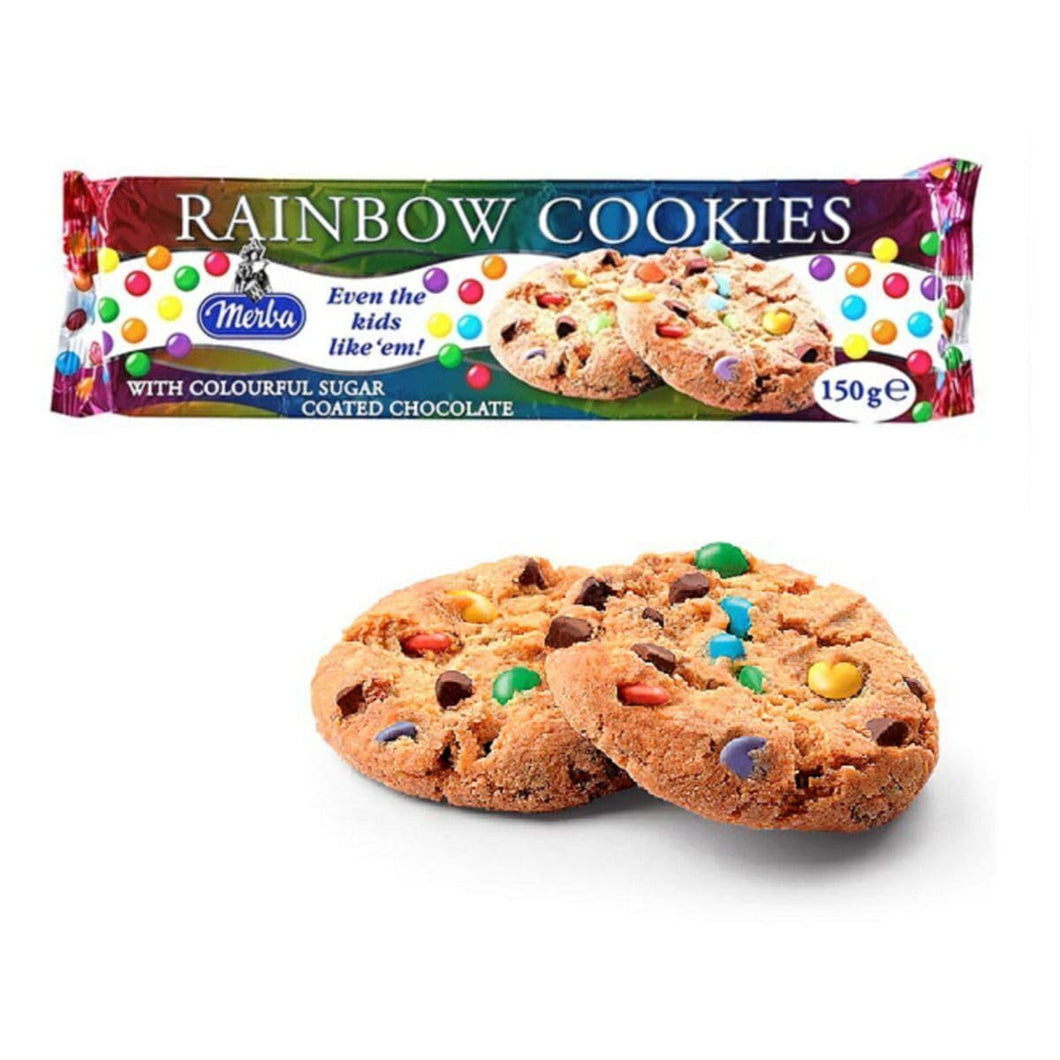 Merba Rainbow Cookies 150g