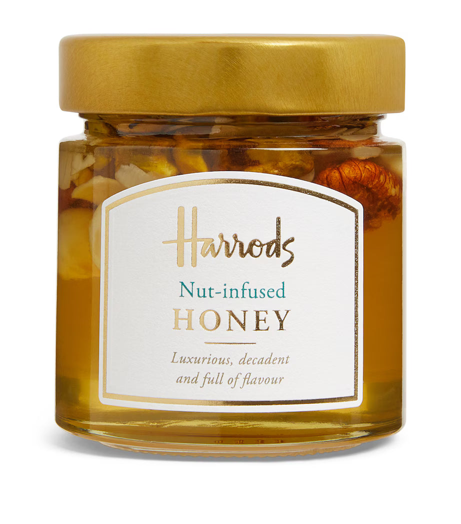 Harrods Nut-Infused Stuffed Acacia Honey 240g