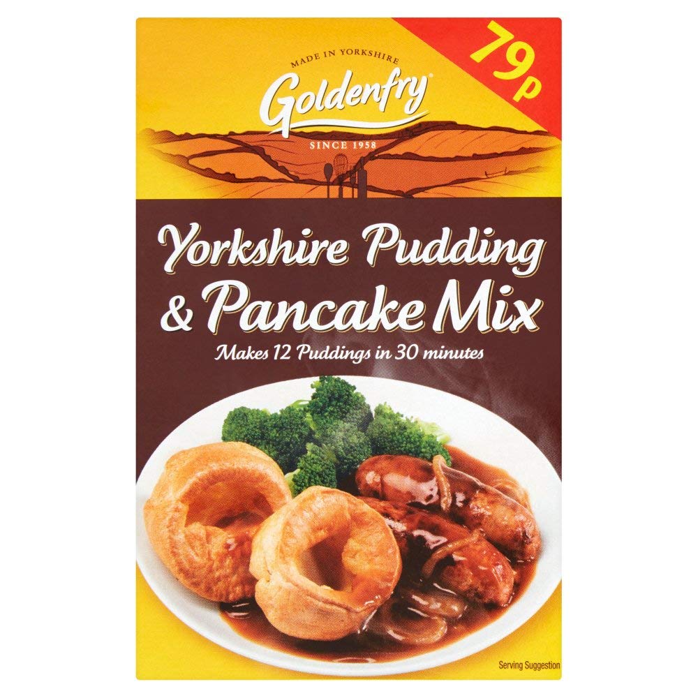 Goldenfry Golden Fry Yorkshire Pudding & Pancake Mix 142g x 12