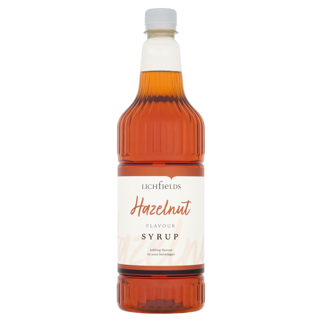 Lichfields Hazelnut Flavour Syrup 1 LTR