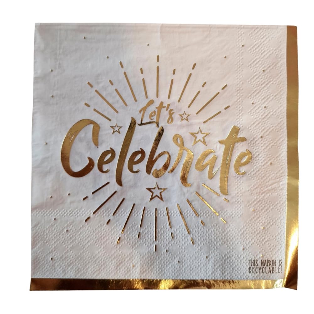 NUTMEG Home Celebrate Napkin
