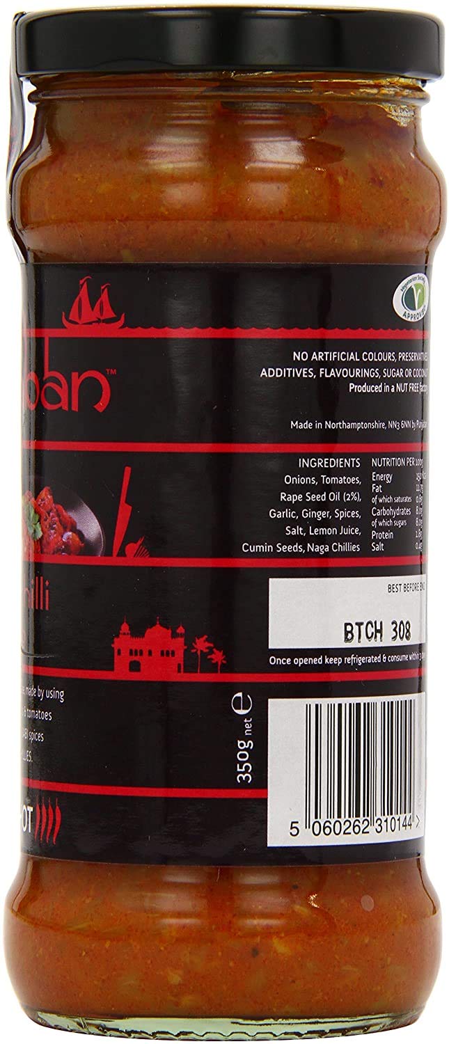 Punjaban Naga Chilli Curry Base 350g