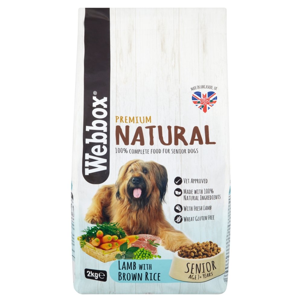 Webbox Natural Complete Senior Lamb, 2kg