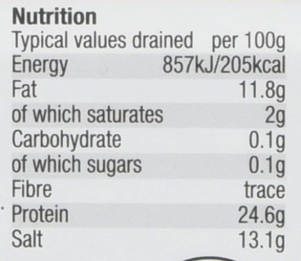 Morrisons Anchovy in Olive Oil Garlic & Herb 50g