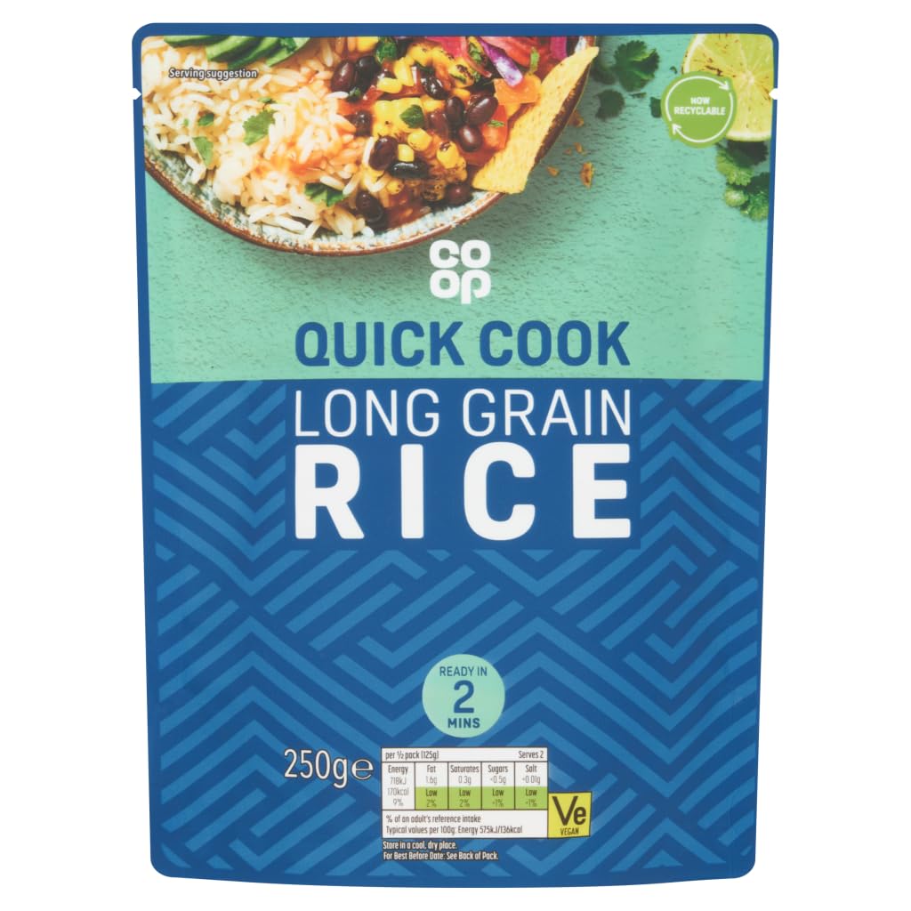 Co-op Long Grain Rice 250g