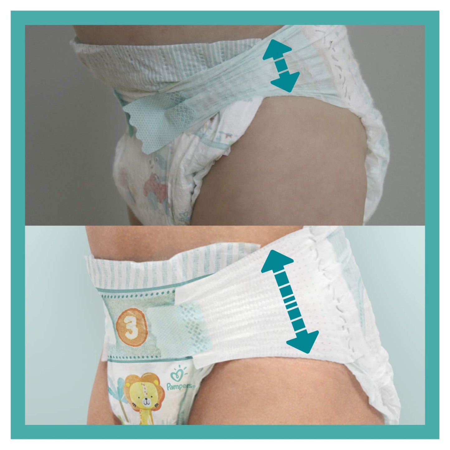 Pampers 81715568 Baby-Dry Pants Nappies, White