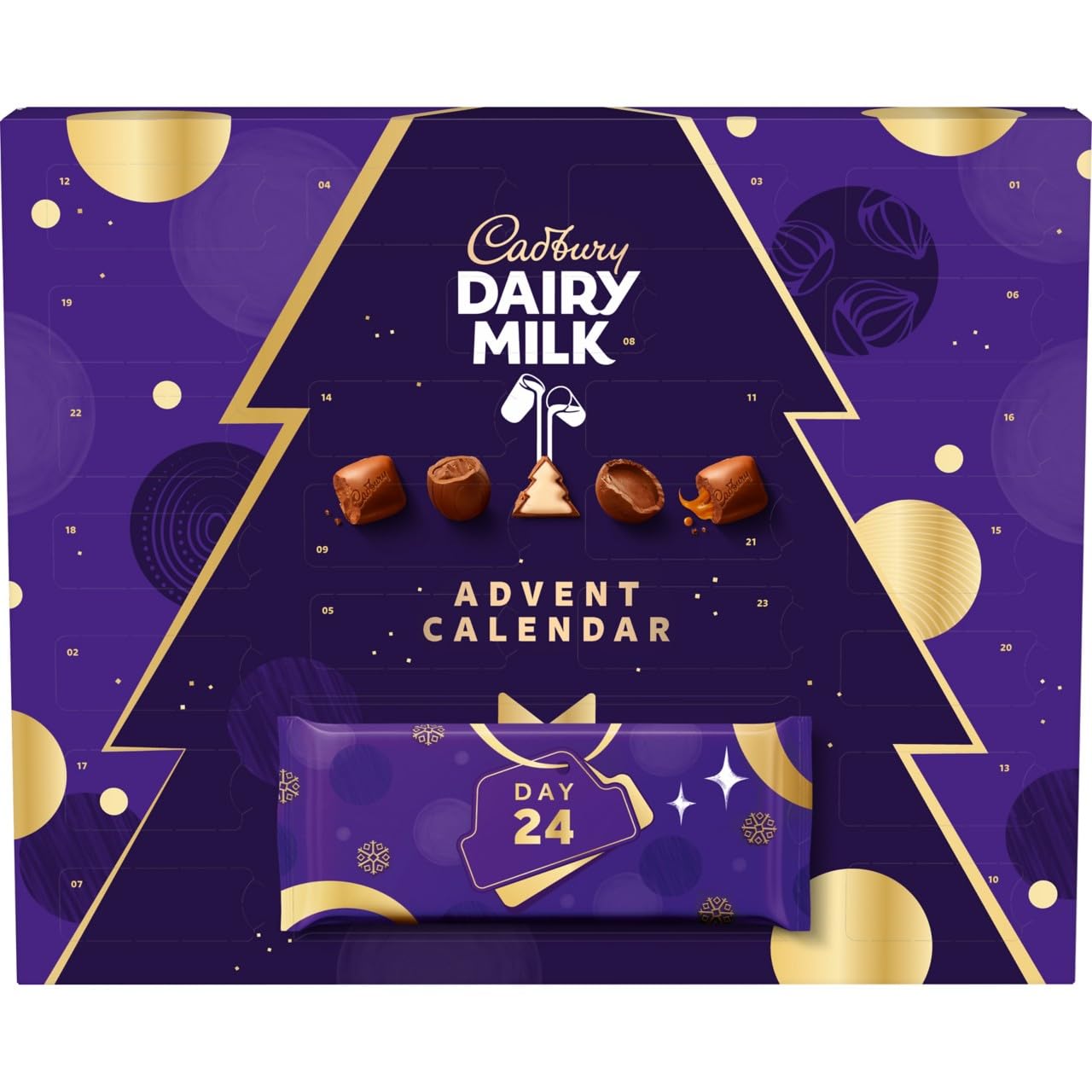 Cadbury Dairy Milk Advent Calendar 340g