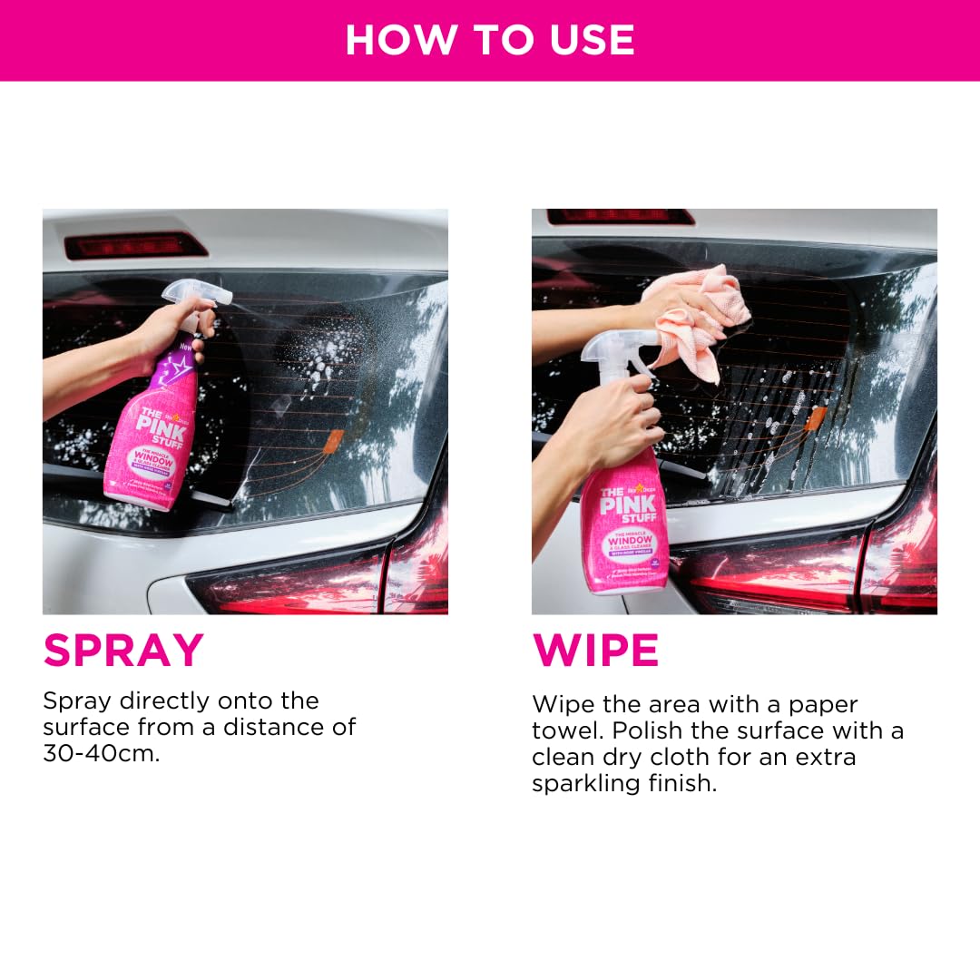 Stardrops The Pink Stuff The Miracle Window & Glass Cleaner with Rose Vinegar