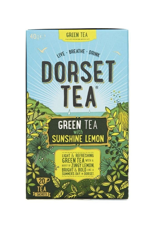 Dorset Tea Green Tea & Lemon 20 Teabags