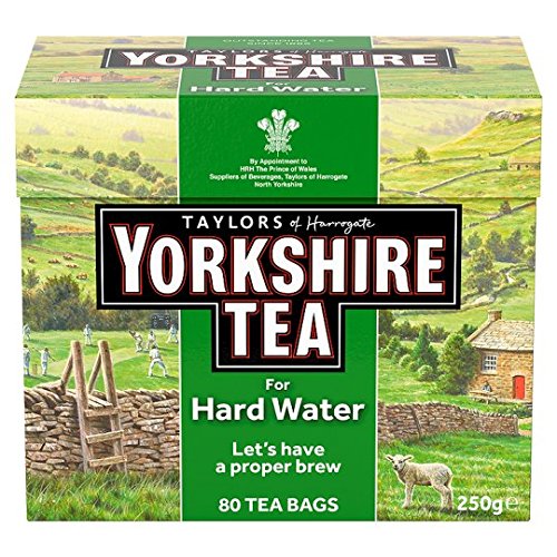 Yorkshire Hard Water 80 Teabags 250G