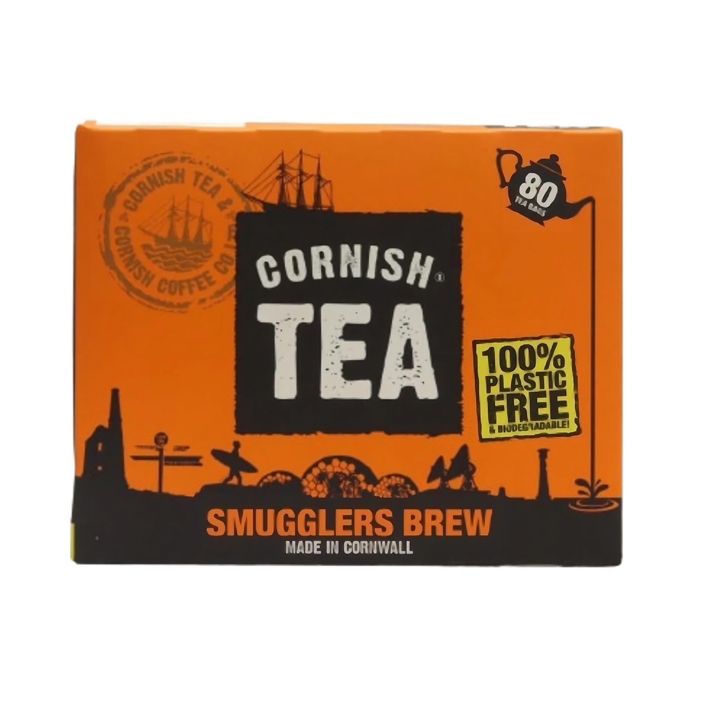 Cornish Tea Smugglers Brew 80's (Black, 80)