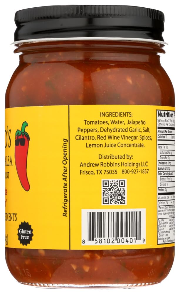 Mateo's Gourmet Salsa Medium (6x16oz) by Mateo's